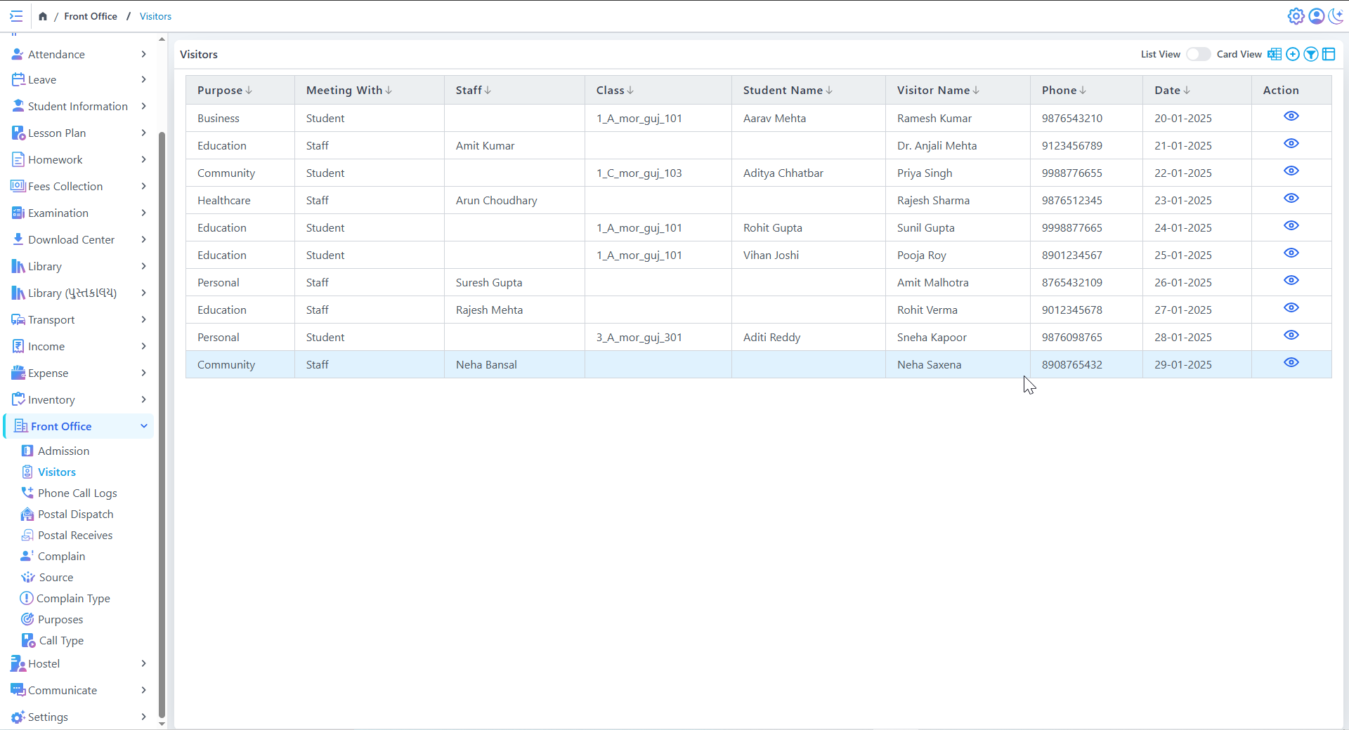 Geometric art installation
